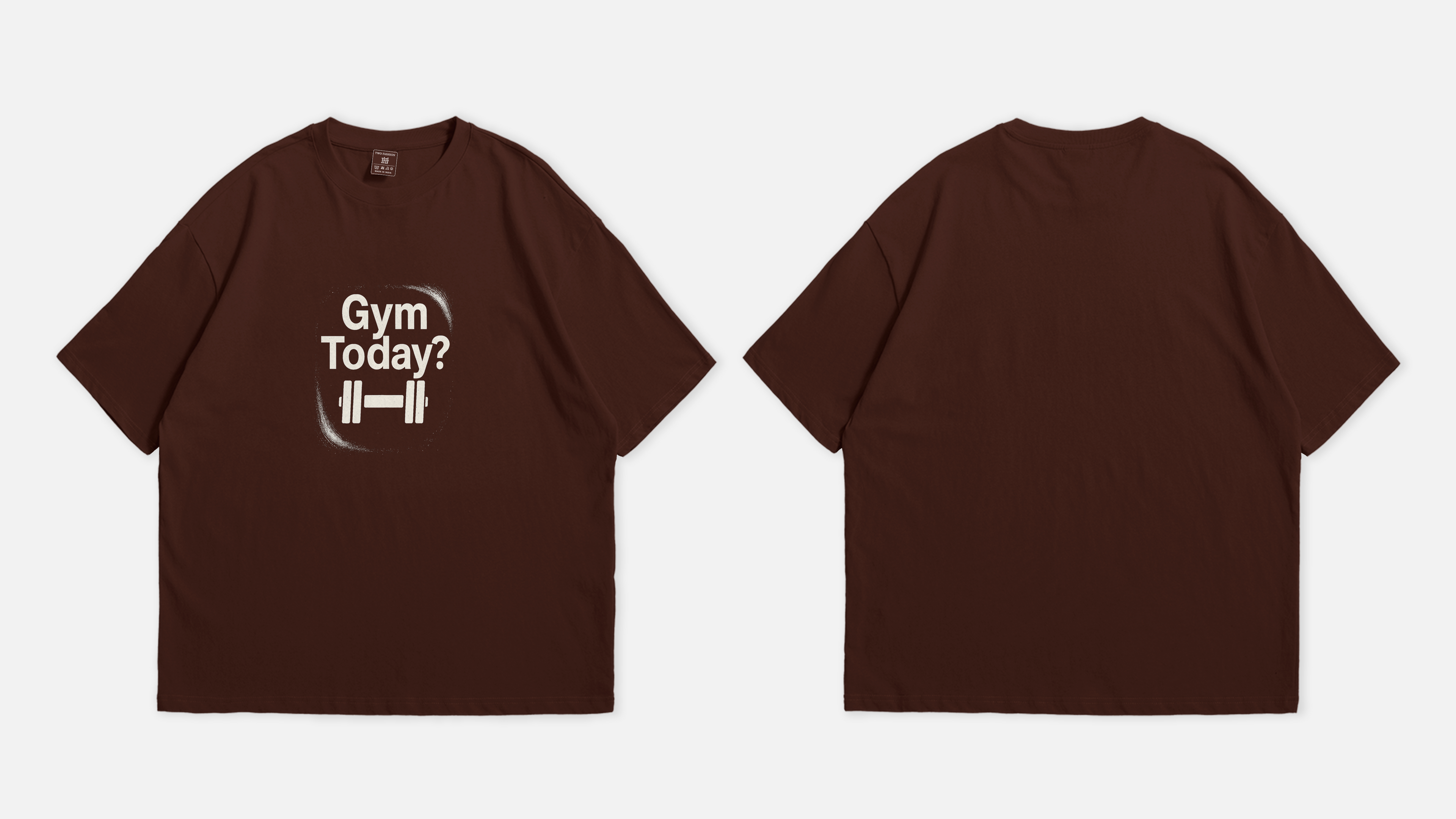Gym Today? Oversized Unisex T-shirt